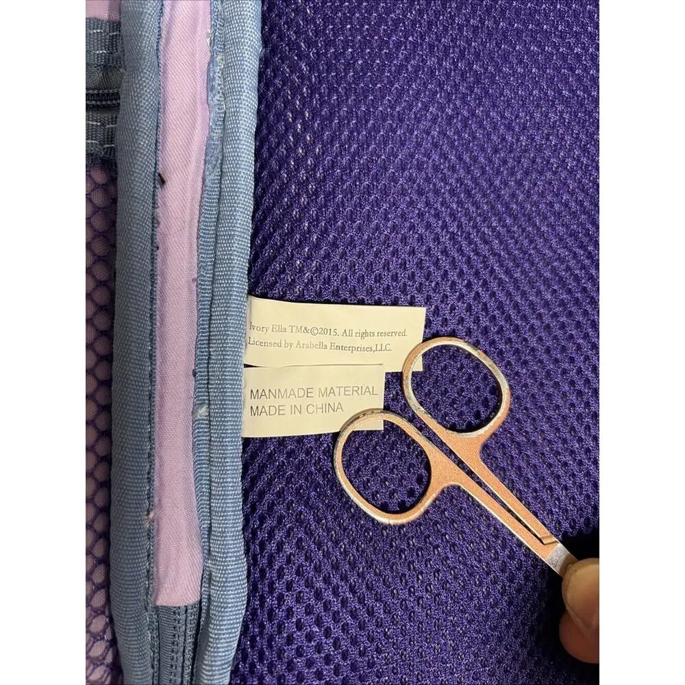 Ivory Ella - Purple Tie-Dyed Laptop Zippered Sleeve - Hard To Find